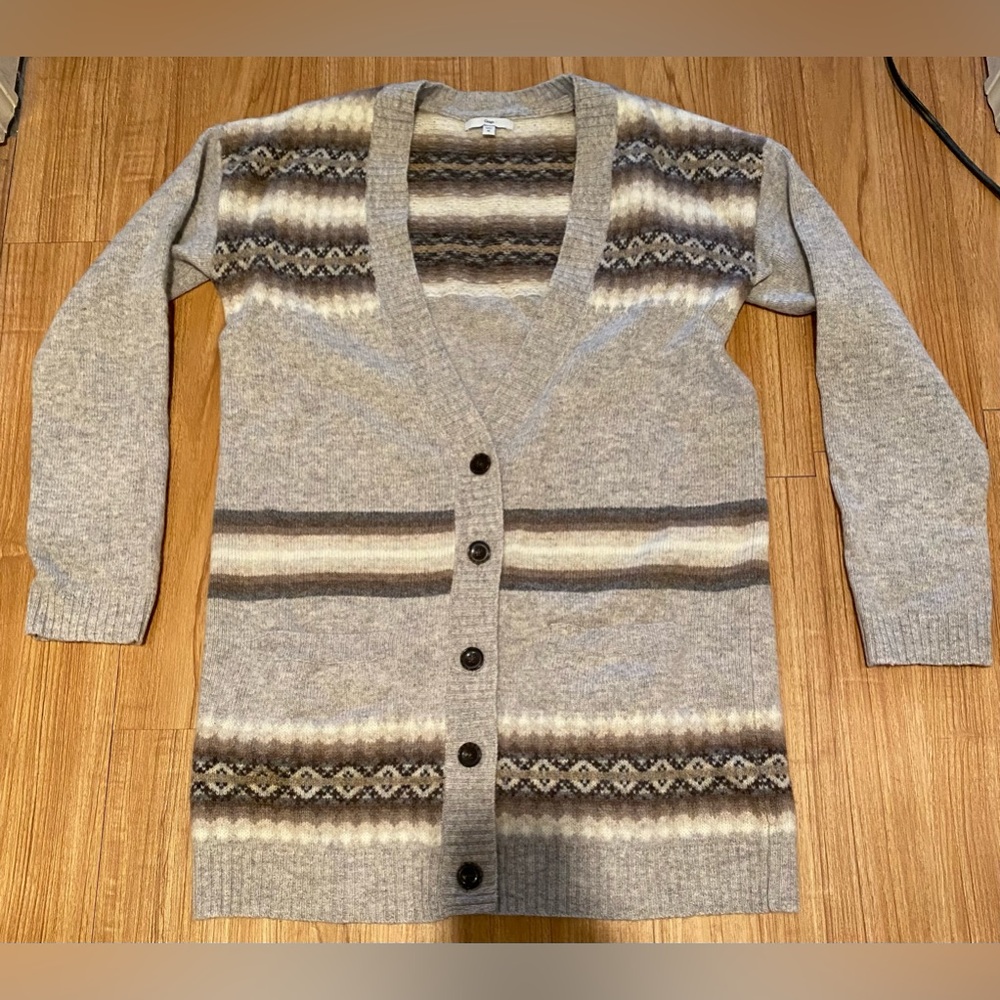 Gap Lambswool Winter Cardigan